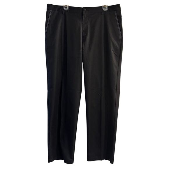 NWT Adidas Golf Pants Men 38/32 Black Climacool Vented Airflow Lightweight - Picture 1 of 6